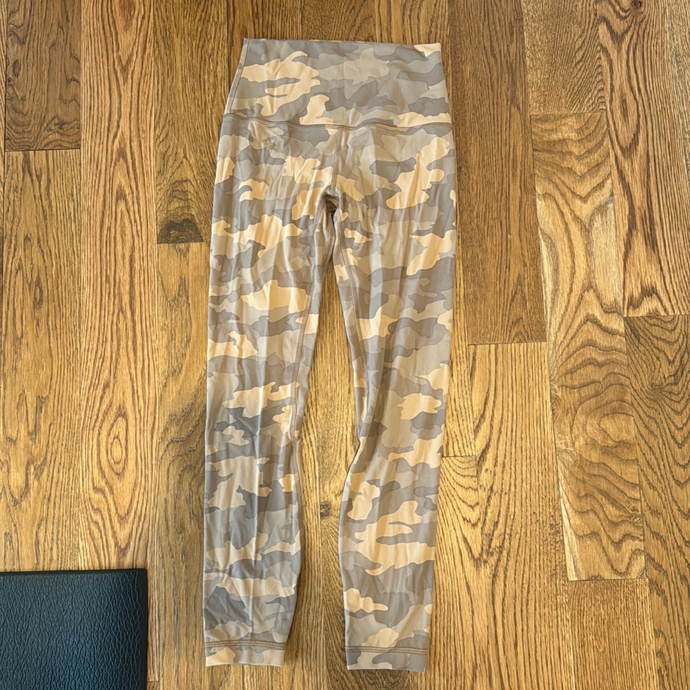 Camo Lululemon align leggings